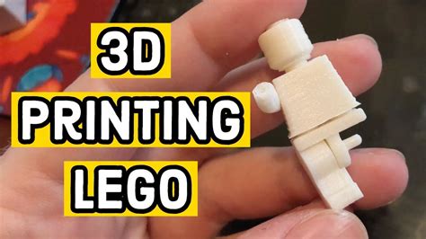 3d Printable Lego Minifigure