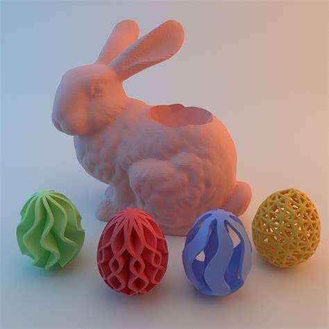 3d Printed Easter Bunny