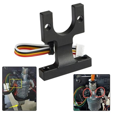 3d Printer Accessories Vyper Kobra Extruder Hot End Mounting Block Strip Line Automatic Leveling Sensor