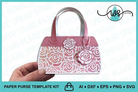 Unlock Your Creative Potential with our Enchanting 3D Purse SVG Designs