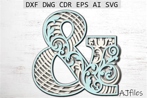 Unlock Your Creativity with Stunning 3D Svg Ampersand File - Your Gateway to Emotional Expression!