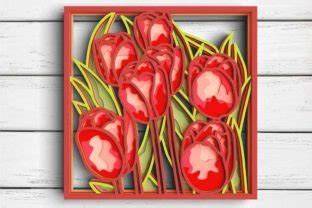 Experience the Breathtaking Beauty of 3D Tulip SVG Designs: Unlock Your Creativity and Emotions!