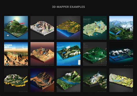 3D World Map Generator