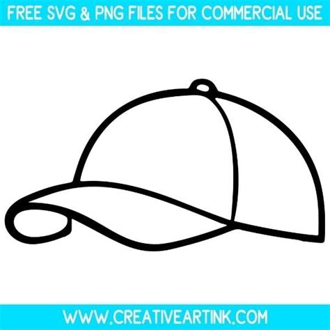 Baseball cap svg, dxf, vector, eps, clipart, cricut, download Crafter Oks