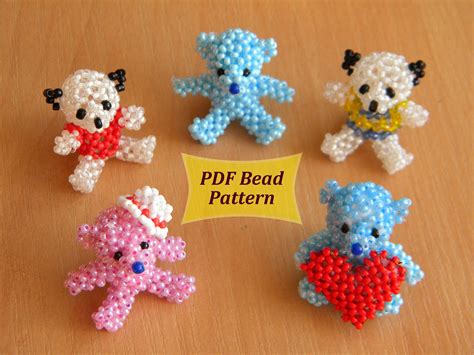 3D Beaded Animals Patterns Free