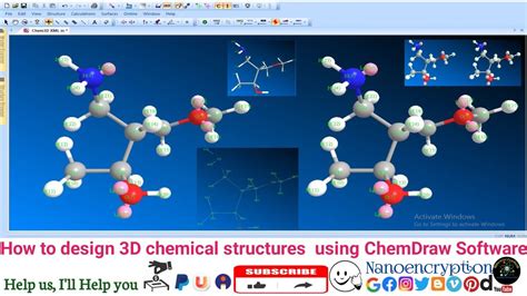 18+ 3D Chemical Structure Drawing Software PNG Drawing 3D Easy