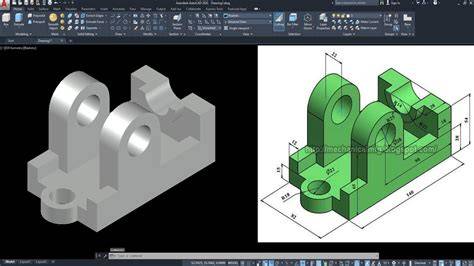 Autocad 3d mechanical drawing exercises pdf vitawes