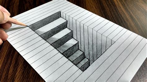 Easy 3d Drawings For Beginners Step By Step Askworksheet