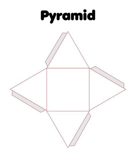 3d geometric shapes cut out