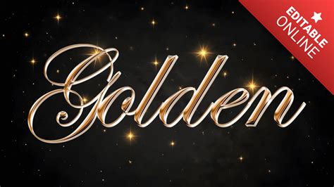 Create Eye-Catching Designs with Our 3D Gold Font Generator Tool