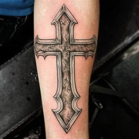 List Of 3D Gothic Tattoo Cross Designs Ideas