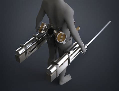 3d maneuver gear sword attack on titan