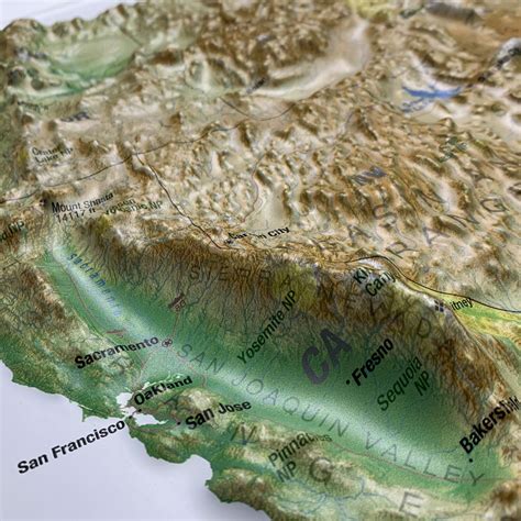 3D Map Of United States