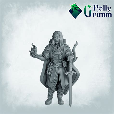 3D Printable Fantasy Miniatures