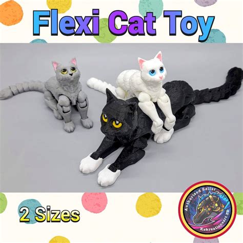 3D Printable Flexable Cat