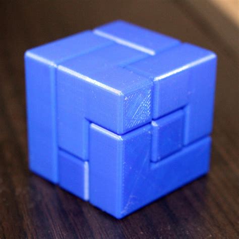 Screenshot of a 3d printable puzzles cube