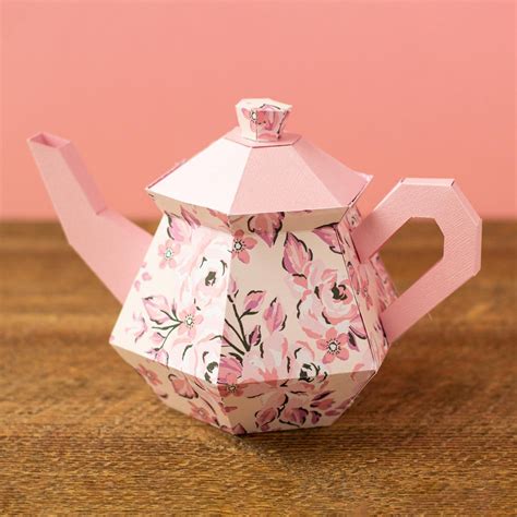 3D SVG Tea Pot DIGITAL download