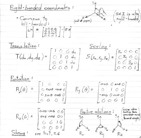 3d transformation solved examples pdf