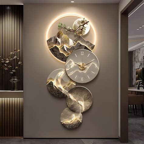 3D Wall Clock Large