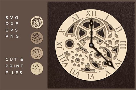 Download 3d-clock-bundle-multilayer-svg-file SVG