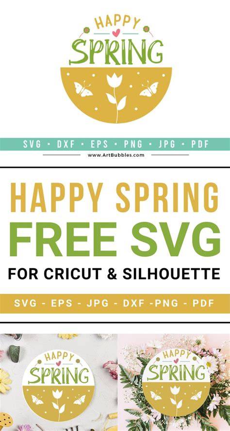 Download 3d-easter-shadow-box-happy-spring SVG