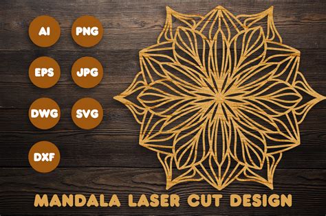 Download 3d-mandala-natural-elements SVG