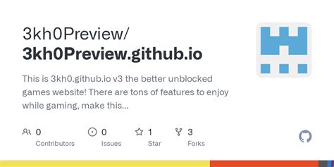 3kh0 preview.github io
