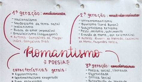 Primeira Fase do Romantismo | Romantismo resumo, Dicas de escrita