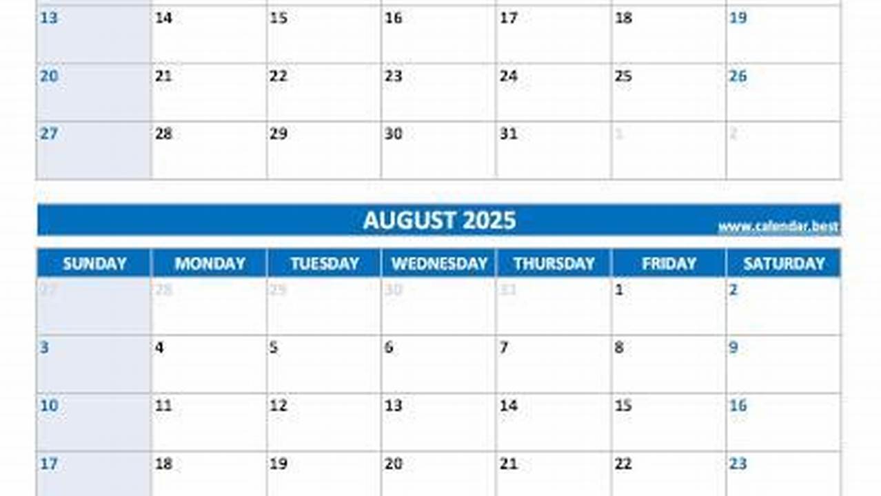 3rd Quarter Calendar 2025