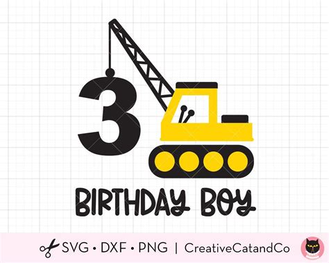 Download 3rd Birthday Construction DXF Files