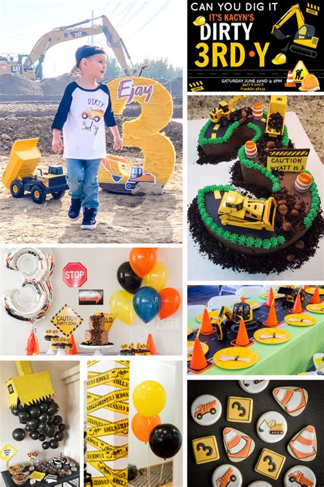 Download 3rd Birthday Construction For Crafts