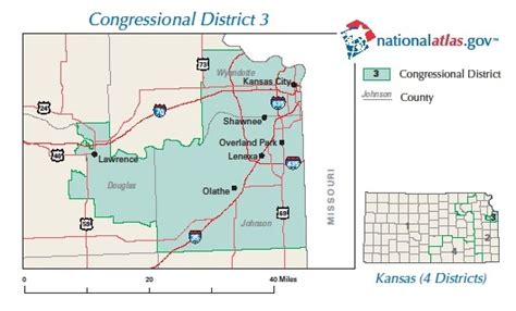 Image United States Congressional Districts in Kansas, 1973 1982