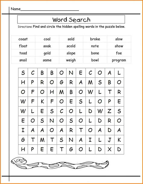 3rd Grade Free Printable Worksheets