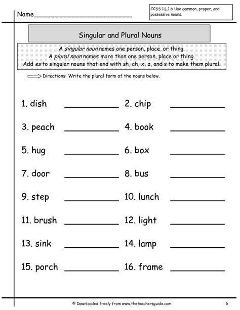 Unlock the Power of Plurals with Exciting 3rd Grade Worksheets!