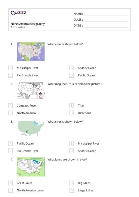3Rd Grade Geography Printable Worksheets