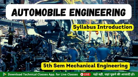 3rd sem automobile engineering syllabus