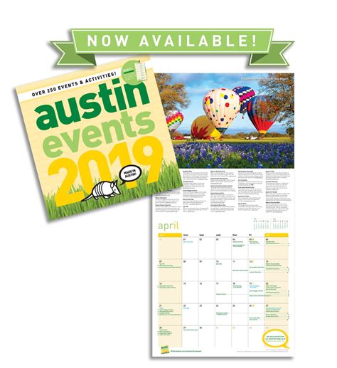 3ten Austin Calendar