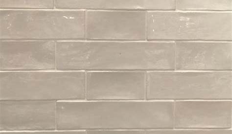 Handmade subway tile in alternating 3x6 and 3x12 pattern Fairfield