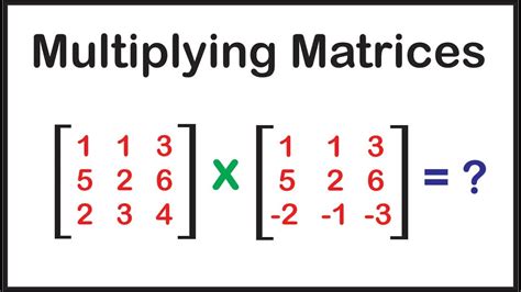 3x3 matrix multiplication example