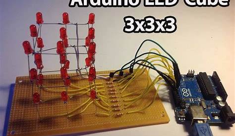 3x3x3 Led Cube Arduino Code Download Project LED YouTube