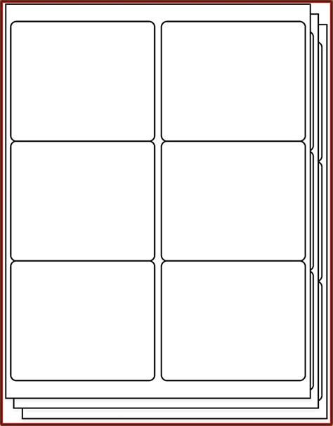 3x4 Labels Template