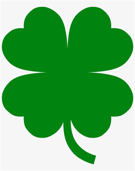 4 Leaf Clover Printable Image