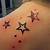 4 Star Tattoo Designs