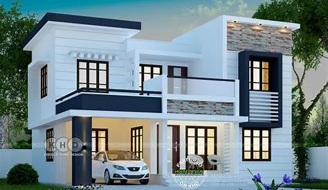 4 Bedroom House Plans Kerala Style Architect 1787 Square Feet Cute Double Floor