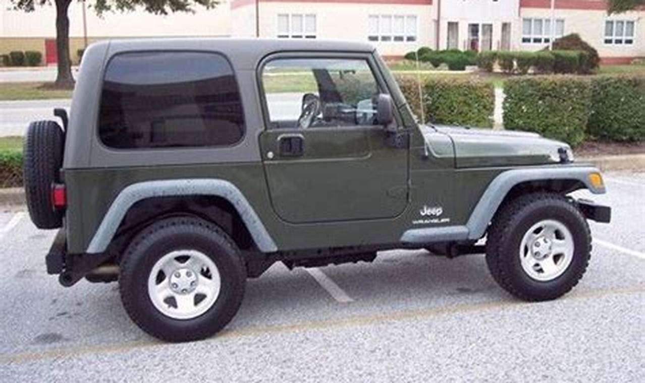 4 cylinder jeep for sale
