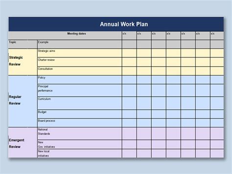 4 Free Excel Planning Ahead Templates Xlsx Excel Format