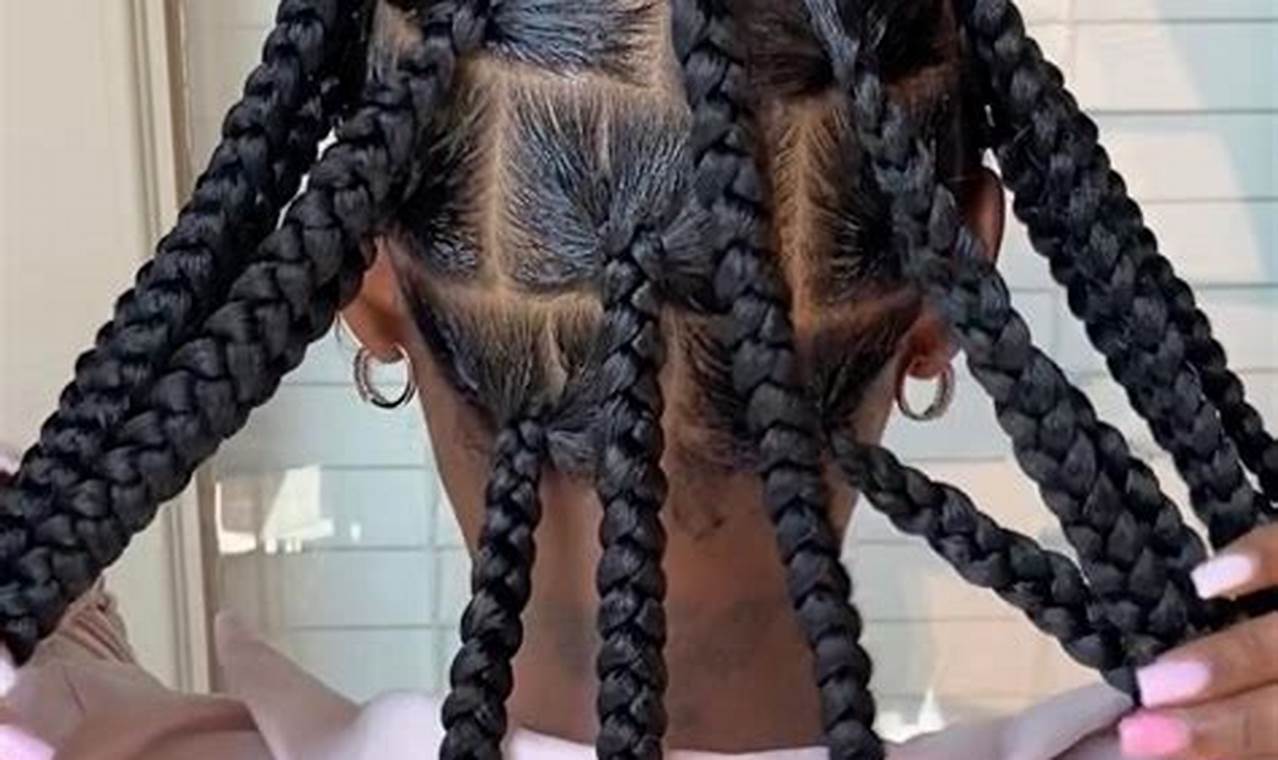 Unveil the Secrets of 4 Jumbo Braids to the Back: A Journey of Style and Protection