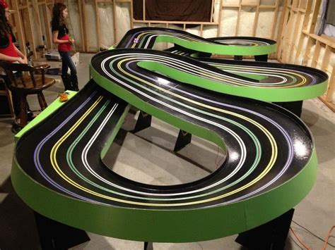 Wanted Fourlane 1/24 commercial slot car track Slot Car Tracks For