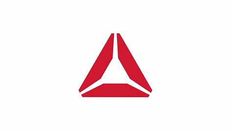 4 Red Triangles Logo LogoDix