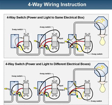 4 Way Switch Wiring Diagram Pdf Cadician's Blog
